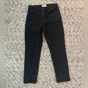 Everlane High Rise Straight Jean, Sz 27 R